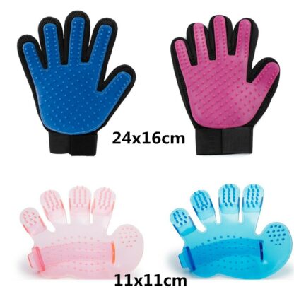 Hot Pet Dog Cat Grooming Brush Glove Pet Hair Deshedding Comb Brush Kitten Puppy Massage Washing Brush Glove for Animal Cat Dog