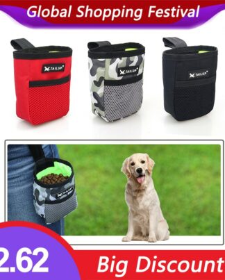 Mini Outdoor Portable Training Dog Snack Bag Pet Supplies Strong Wear Resistance Large Capacity Puppy Snack Reward Waist Bag