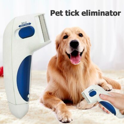 Pet Flea Lice Cleaner Comb Electric Dog Flea Cleaning Brush Anti Flea Dog Comb Electronic Lice Comb for Cats Dogs Pet Supplies