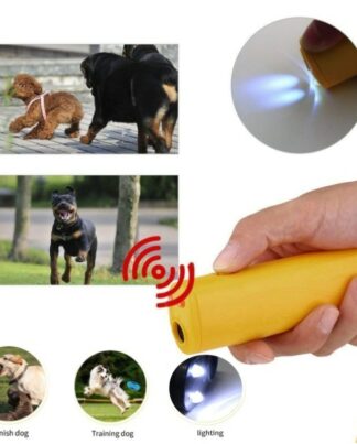 Strengthen Pet Dog Training equipment Ultrasound Repeller 3 in 1 Control Trainer Device Anti Barking Stop Bark Deterrents