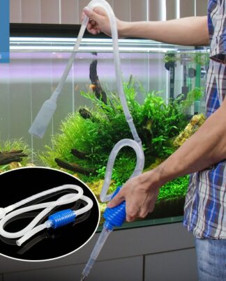 Hot Sale 1.8m Siphon Gravel Suction Pipe Filter Aquarium Fish Tank Vacuum Water Change Exchange Cleaner Siphon Simple Practical