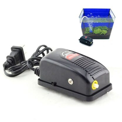 New 3W Super Silent Adjustable Aquarium Air Pump Fish Tank Oxygen Air Pump XT