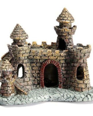 Aquarium Resin Castle Fish Tank Decorations Castle Tower Ornaments Fish Tank Aquarium Accessories Decoration