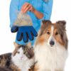 NICREW cat grooming glove for cats wool glove Pet Hair Deshedding Brush Comb Glove For Pet Dog Cleaning Massage Glove For Animal