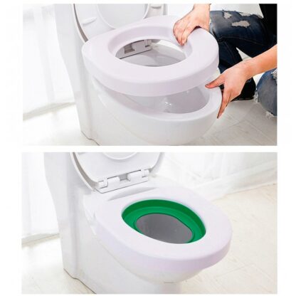 idYllife Cat training Toilet Seat Pet Plastic litter Box Tray Kit Professional Trainer Clean Kitten Healthy Cats Human Toilet