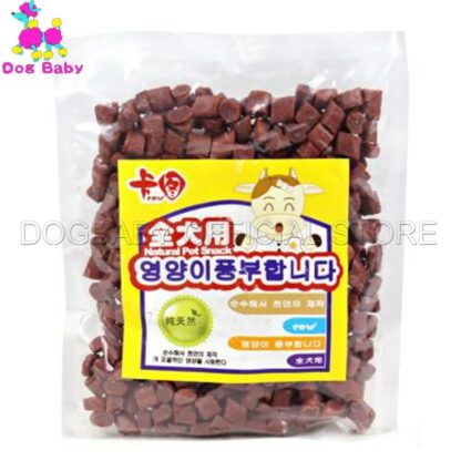 DOGBABY Chew Dog Food Feeders Fresh Beef Material Dogs Snacks Health Foods For Small Large Dogs Dlicious Beef Snack 200g Feeder