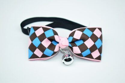 Cute Bow Tie Bell Pet Collars For Small Medium Cats Adjustable Lovely Necklace Soft Safety Bowknot Kitten Cat Puppy Dog Collar