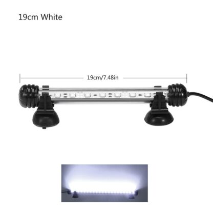 Aquarium Light LED Waterproof Fish Tank Light Underwater Fish Lamp Aquariums Decor Lighting Plant Lamp 19-49CM 220V EU Power