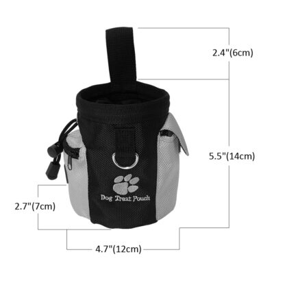 Pet Dog Training Clicker + Treat Pouch Bag and Bell Toy Set Puppy Snack Reward Waist Bag Pet Dog Training Supplies Equipment