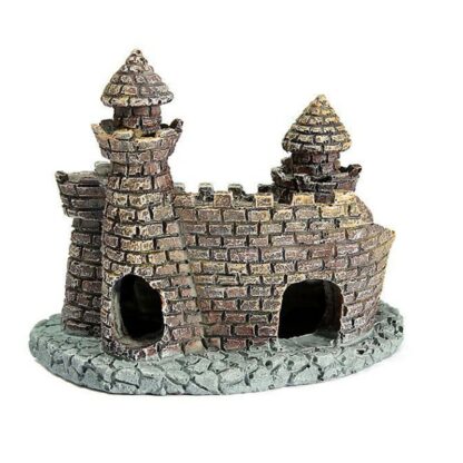 Aquarium Resin Castle Fish Tank Decorations Castle Tower Ornaments Fish Tank Aquarium Accessories Decoration