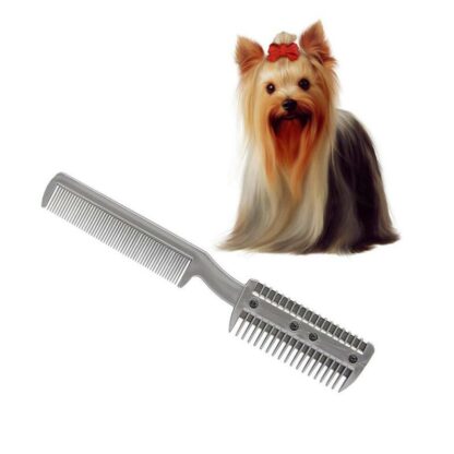 Dogs Cats Double-Headed Blade Hair Removal Comb Pet Cleaning Beauty Thinning Tool Puppy Hair Removal Brush Pet Grooming Tool