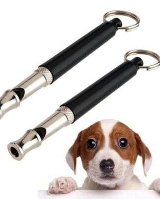 1Pcs Pet Dog Cat Training Obedience Black Whistle Ultrasonic Supersonic Sound Pitch Quiet Trainning Whistles Pets Supplies