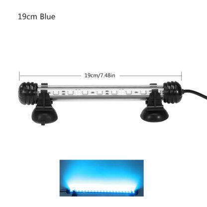 Aquarium Light LED Waterproof Fish Tank Light Underwater Fish Lamp Aquariums Decor Lighting Plant Lamp 19-49CM 220V EU Power