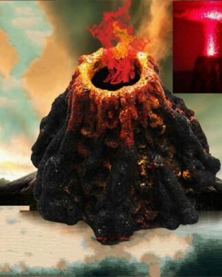 Volcano Shape Air Bubble Stone Aquarium Air Stone Ornament Fish Tank Oxygen Pump Air Pump Fish Tank Decoration