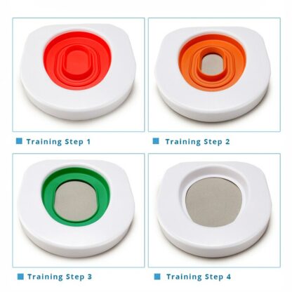 idYllife Cat training Toilet Seat Pet Plastic litter Box Tray Kit Professional Trainer Clean Kitten Healthy Cats Human Toilet