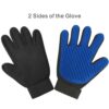 NICREW cat grooming glove for cats wool glove Pet Hair Deshedding Brush Comb Glove For Pet Dog Cleaning Massage Glove For Animal