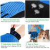 NICREW cat grooming glove for cats wool glove Pet Hair Deshedding Brush Comb Glove For Pet Dog Cleaning Massage Glove For Animal