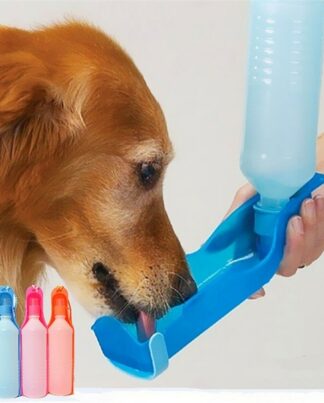 250ML/500ML Outdoor Portable Pet Dog Water Bottles Foldable Tank Drinking Design Travelling Bowl Feeding Dispenser