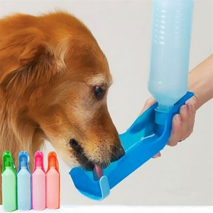 250ML/500ML Outdoor Portable Pet Dog Water Bottles Foldable Tank Drinking Design Travelling Bowl Feeding Dispenser