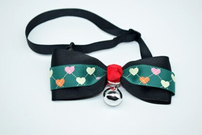 Cute Bow Tie Bell Pet Collars For Small Medium Cats Adjustable Lovely Necklace Soft Safety Bowknot Kitten Cat Puppy Dog Collar