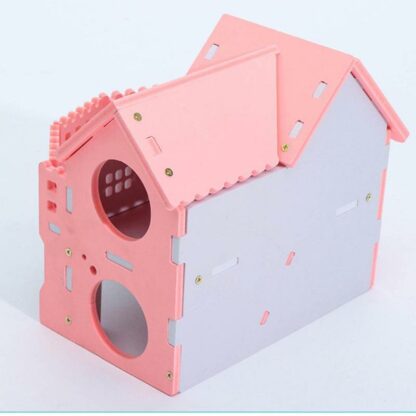 Hamster House Guinea Pig Cages Single-Double layer Skateboard Spinning Wheel Gerbil Mouse Chinchillas Squirrel Hamster Cage