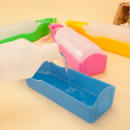 250ML/500ML Outdoor Portable Pet Dog Water Bottles Foldable Tank Drinking Design Travelling Bowl Feeding Dispenser