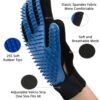 NICREW cat grooming glove for cats wool glove Pet Hair Deshedding Brush Comb Glove For Pet Dog Cleaning Massage Glove For Animal
