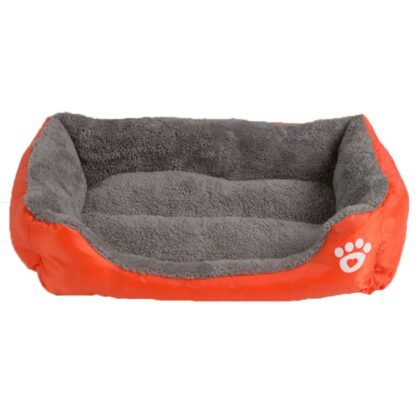 S-3XL 9 Colors Paw Pet Sofa Dog Beds Waterproof Bottom Soft Fleece Warm Cat Bed House Petshop cama perro