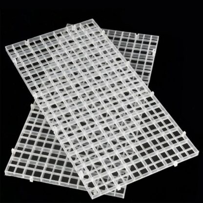 2pcs/set Aquarium Fish Tank Grid Divider Tray Crate Filter Bottom Isolate