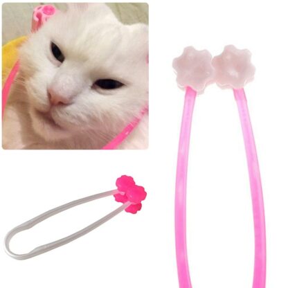 1pcs 12cm Cat Massage Tool Cat Thin Face Massager Feet Leg Massager Health Care Grooming Tool for Cat Supplies Pets Products