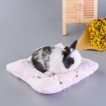 Small Animal Guinea Pig Hamster Bed House Winter Warm Squirrel Hedgehog rabbit Chinchilla Bed mat House Nest Hamster Accessories