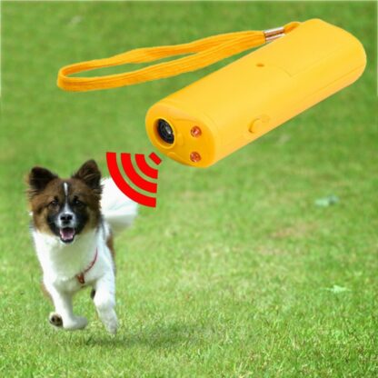 LED Ultrasonic Anti Bark Barking Dog Training Repeller Control Trainer device 3 in 1 Stop Bark Dog Training Device