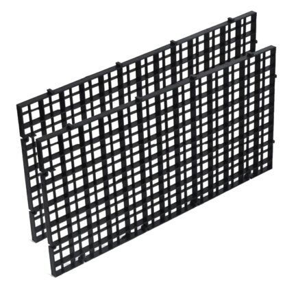 2pcs/set Aquarium Fish Tank Grid Divider Tray Crate Filter Bottom Isolate