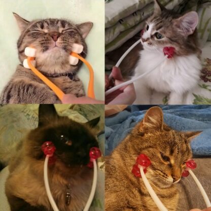 Cat Massage Tool Cat Grooming Tool Cat Face Massager Thin Face Feet Legs Comfortable Pet Products