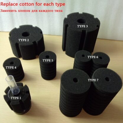 Aquarium Filter Fish Tank Air Pump Skimmer Biochemical Sponge Filter Aquarium filtration filter Aquatic Pets Products