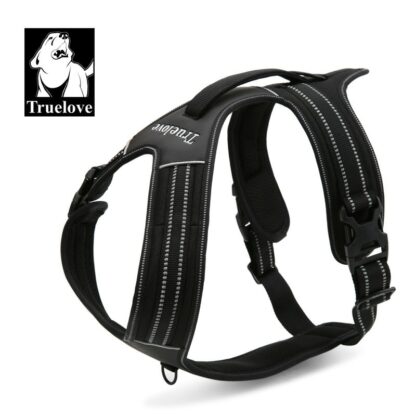 Truelove Sport Nylon Reflective No Pull Dog Harness Outdoor Adventure Pet Vest With Handle XS To XL 5 Colors In Stock Factory