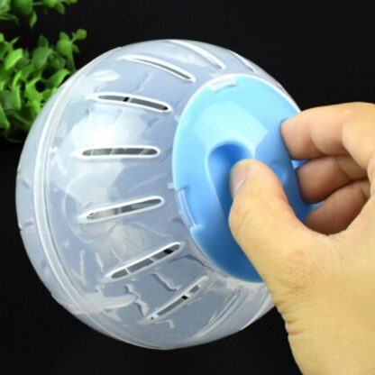 New Small Pet Run The Ball Toy Home Hamster Transparent Running Ball 10cm Jogging Pets Chinchilla Guinea Pig Mini Trot Ball