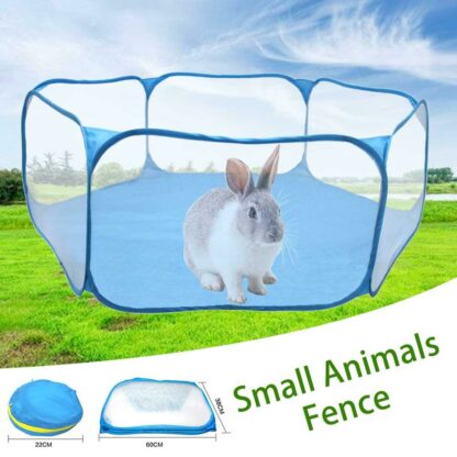 Small Pet Fence Game Toy Small Pet Perch Breathable Collapsible Fence Small Pet Captive Area For Tortoise Rabbit Tortoise