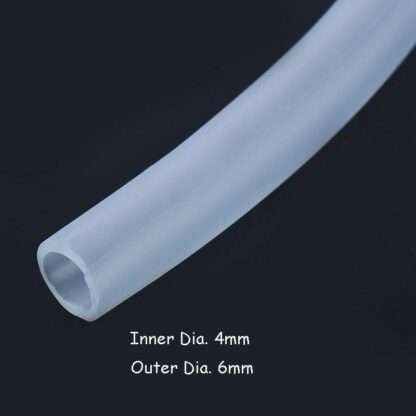 Aquarium 1m/3m/5m/10m Oxygen Pump Hose Air Bubble Stone Aquarium Fish Tank Pond Pump Tube 4*6mm White Black Color