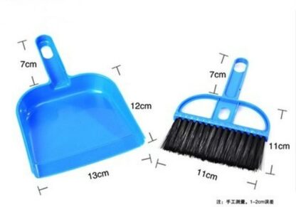 Cleaning Kit Dustpan Broom Sweep Kit For Pets Hamsters Small Pets chinchillas Guinea Pigs