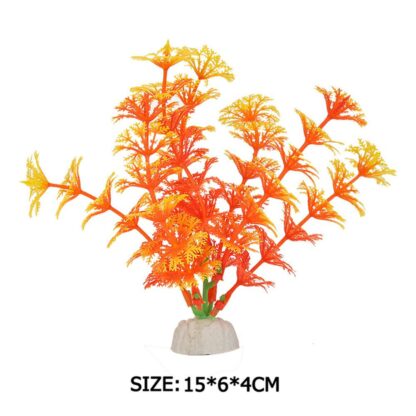 Aquarium Decorations Resin Vase With Moss Fish Tank Background Ornaments For Fish Shrimp Tank Landscape Aquarium Accessories